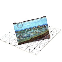 Load image into Gallery viewer, Mini Vintage Oil Painting Coin Purse