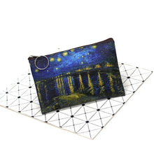 Load image into Gallery viewer, Mini Vintage Oil Painting Coin Purse
